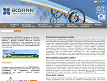 Tablet Screenshot of ekofinn.pl